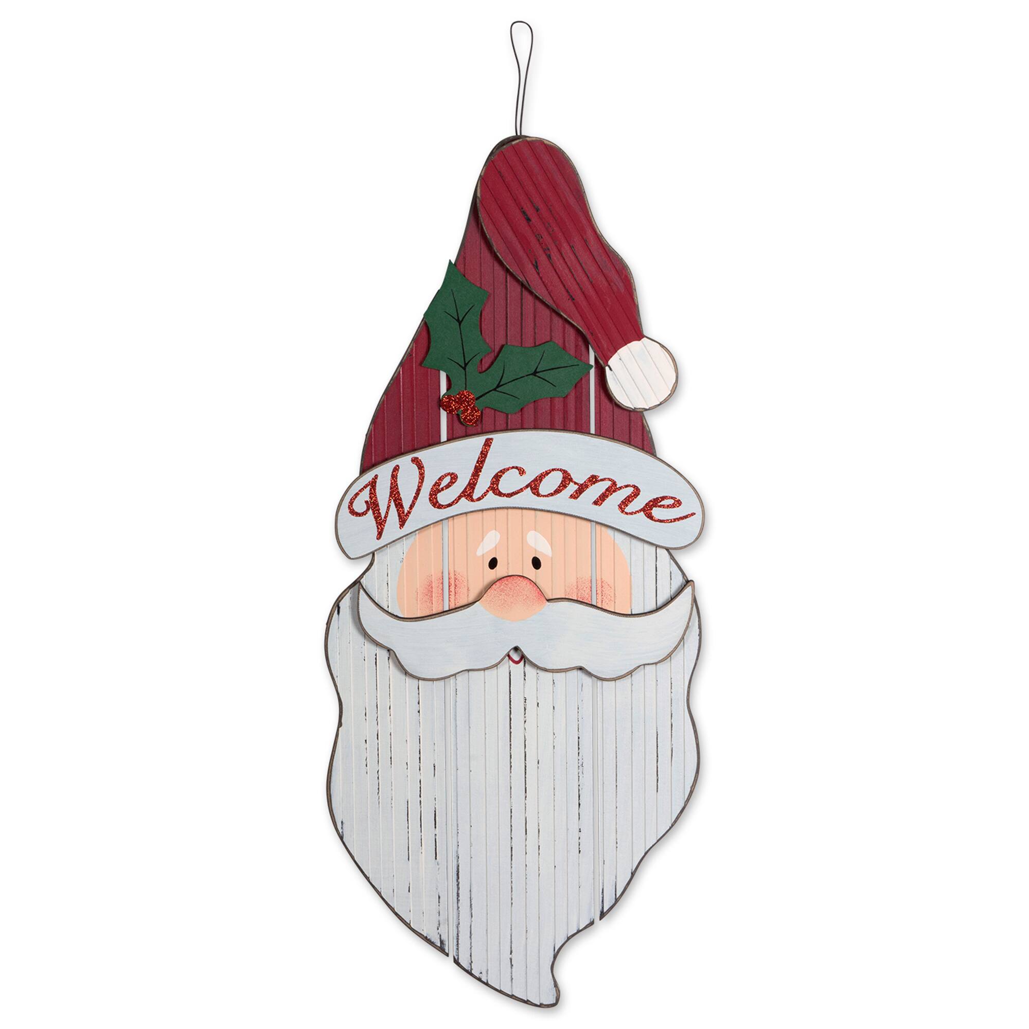 DII® Santa Claus Welcome Hanging Sign